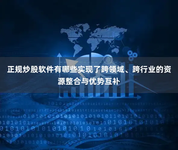 正规炒股软件有哪些实现了跨领域、跨行业的资源整合与优势互补