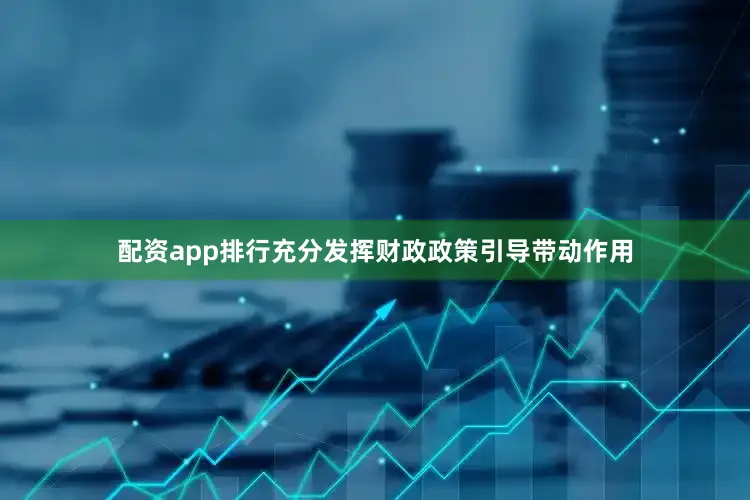 配资app排行充分发挥财政政策引导带动作用